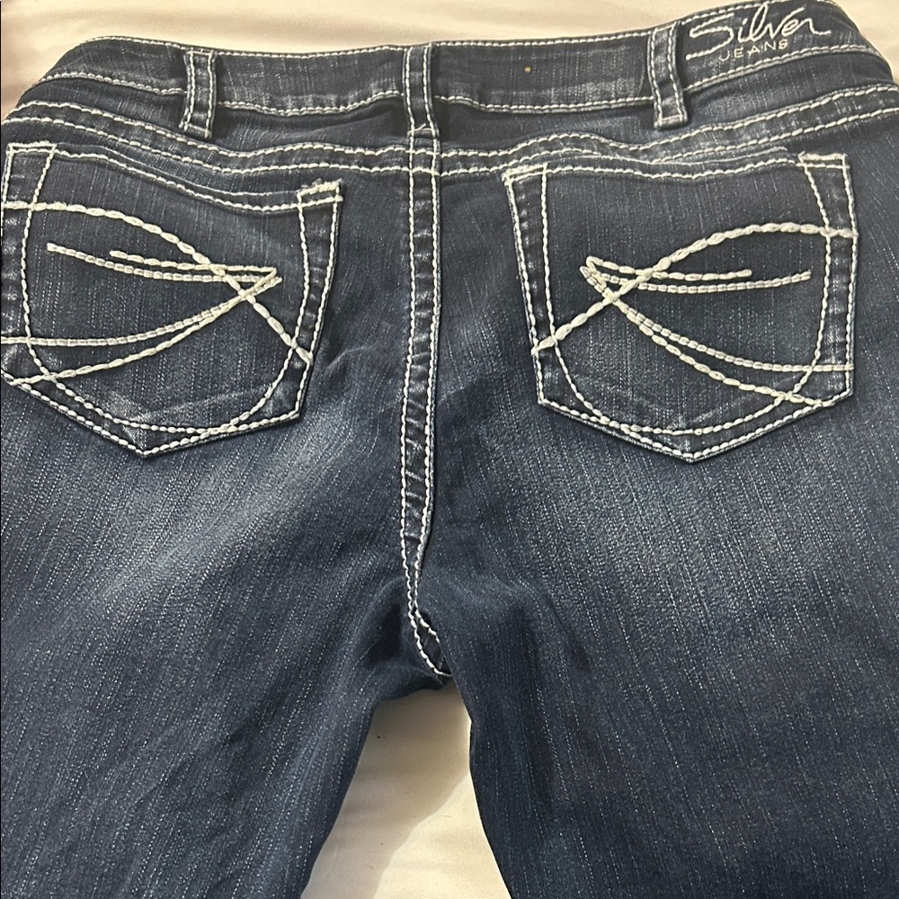 Silver Jeans Women's Dark Blue Boot Cut